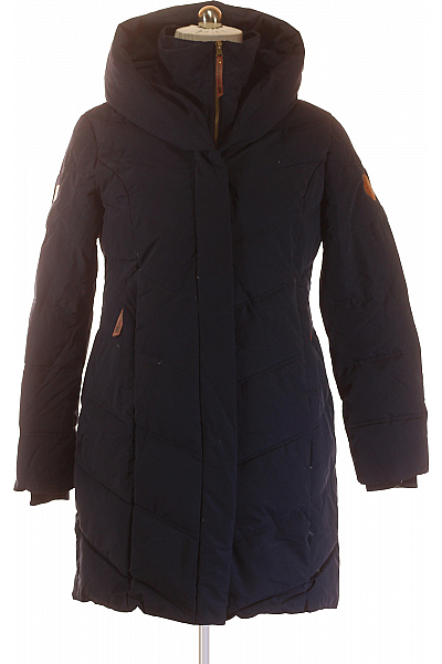 Geographical Norway Dámská Zimní Dlouhá Bunda Modrá Vel.  L Geographical Norway Dámská Zimní Dlouhá Bunda Modrá Vel.  L