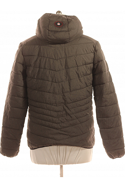 Prošívaná Pánská Bunda Šedá Vel.  L