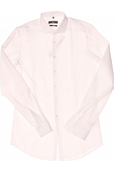 Pánská Košile Bílá Jake*s Vel. 39/40