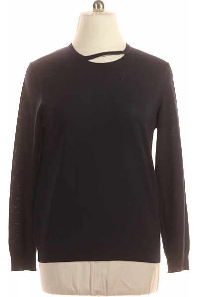 Pánský Pulovr Vlněný Modrý JOOP! Second Hand Vel. L Pánský Pulovr Vlněný Modrý JOOP! Second Hand Vel. L