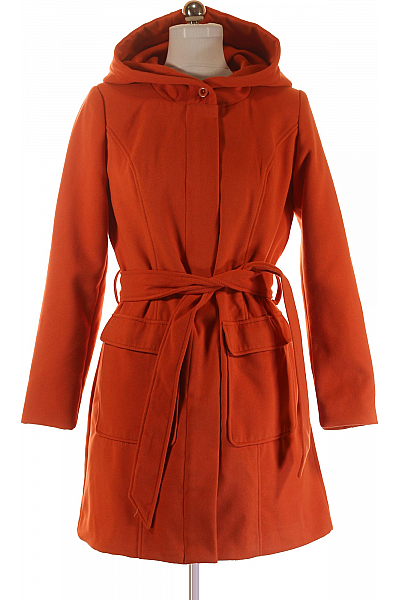 BONPRIX Dámský Kabát Oranžový Vel.  38