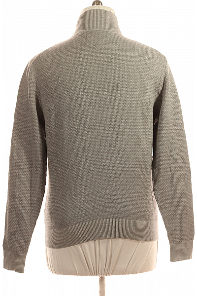 Pánský Cardigan Šedý TOMMY HILFIGER Vel. XL