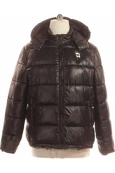 Karl Lagerfeld Pánská Bunda Černá Vel. 54