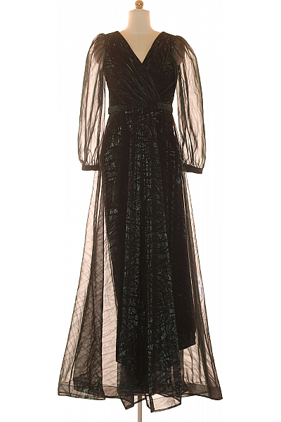 Večerní  Šaty Zelené Vel. 38