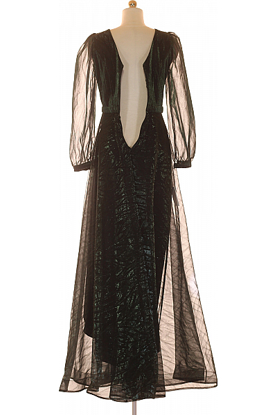 Večerní  Šaty Zelené Vel. 38