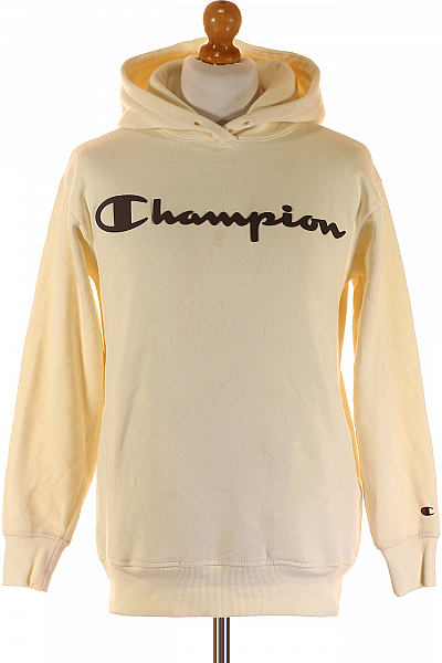 Pánská Mikina Bez Zapínání Béžová Champion Vel. S