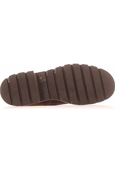 Dámské Workery Kožené Hnědé Inuovo Vel. 39