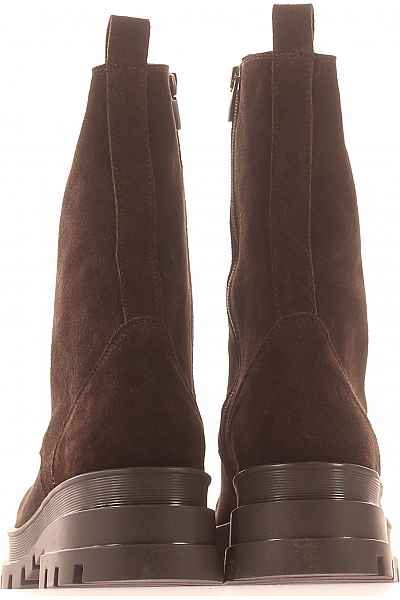 Dámské Workery Kožené Hnědé Inuovo Vel. 39