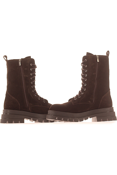 Dámské Workery Kožené Hnědé Inuovo Vel. 39