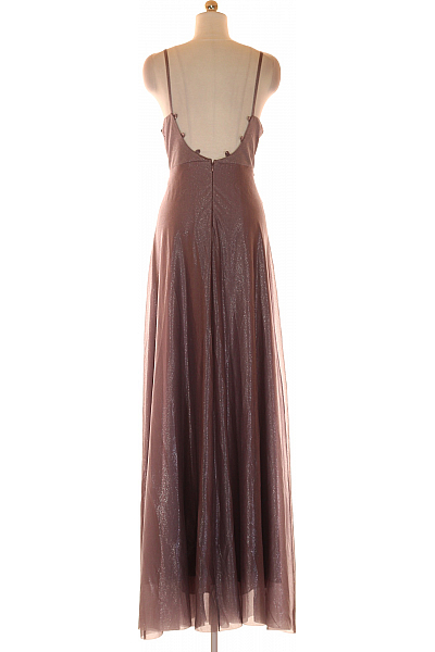 Šaty Fialové Second hand Vel. 42