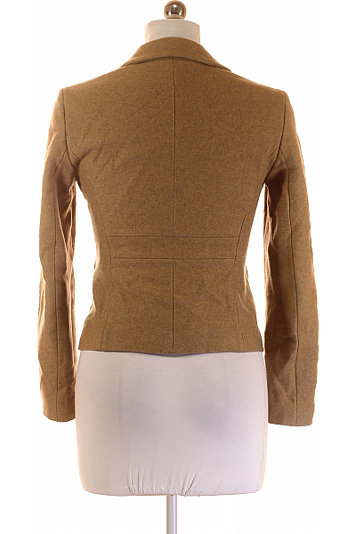Teplé Dámské Sako Vlněné Béžové STRENESSE