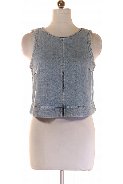 Kratká Dámská Vesta Modrá Jake*s Vel. 40+ Kratká Dámská Vesta Modrá Jake*s Vel. 40+