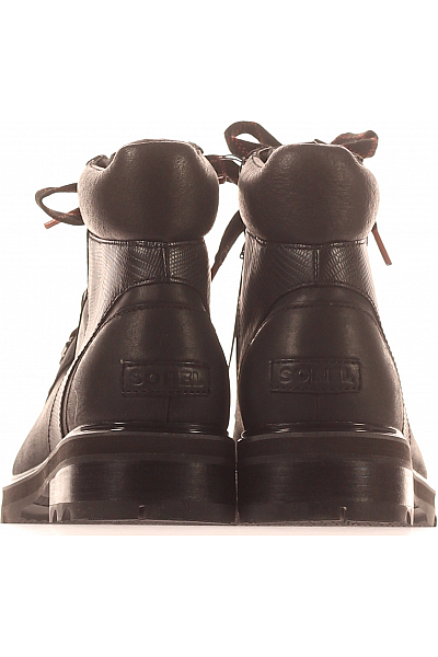 Sorel Dámské Boty Kožené Černé Outlet Vel. 43