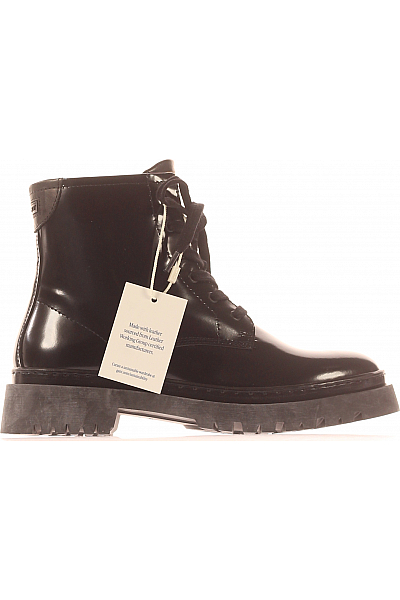 Dámské Boty Kožené Černé GANT Vel.  38