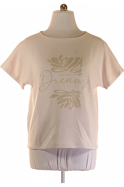 Dámské Tričko Béžové