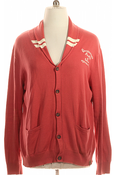 Pánský Cardigan Červený