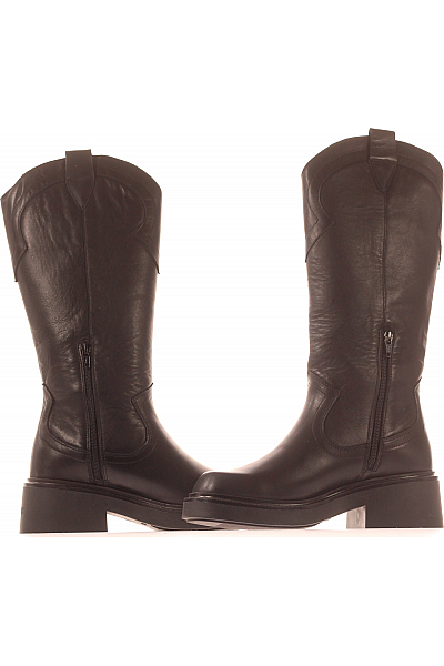 Dámské Kozačky Černé BRONX Vel. 39