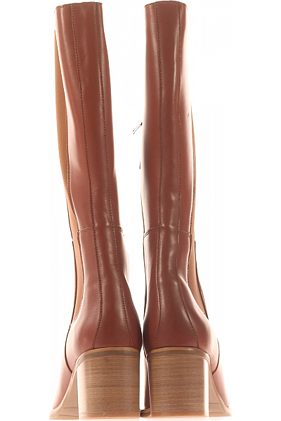 Dámské Boty Kožené Hnědé Vel. 41