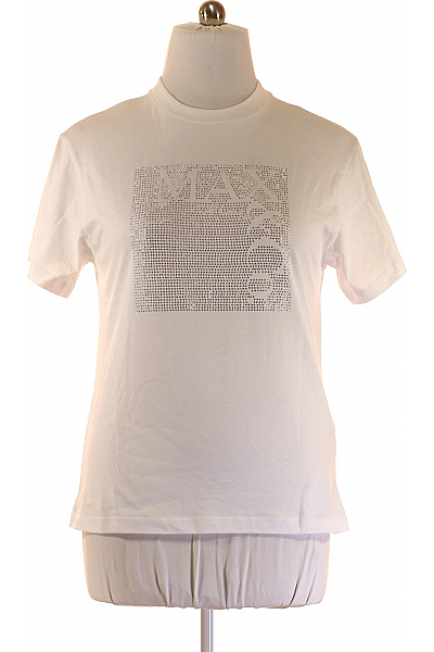 MAX&CO. Dámské Tričko Bílé Vel. L MAX&CO. Dámské Tričko Bílé Vel. L