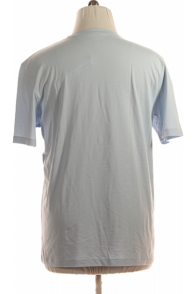 Jednoduché Pánské Tričko Modré S.OLIVER Vel. XL