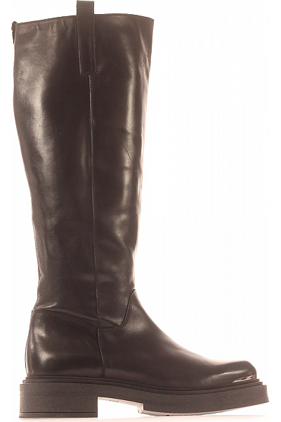 Steve Madden Dámské Kozačky Kožené Černé Vel. 41