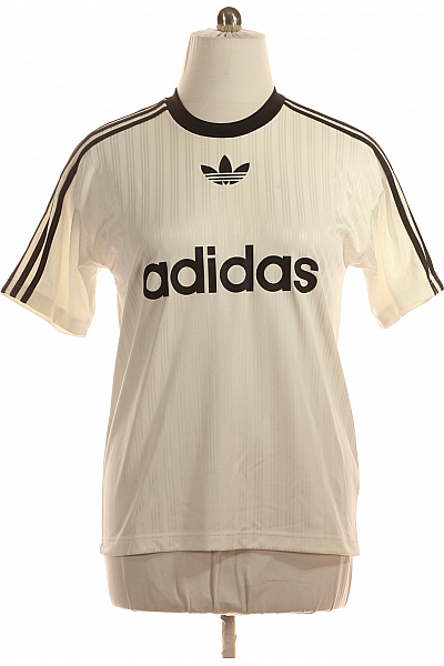 Sportovní Pánské Tričko Bílé ADIDAS Second Hand