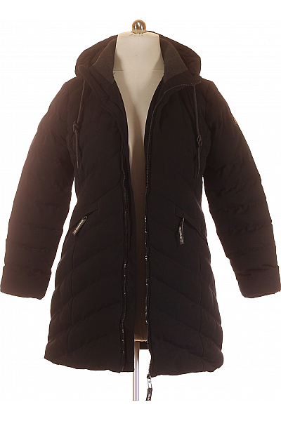 Prošívaná Dámská Bunda Černá Norway Second Hand Vel. L