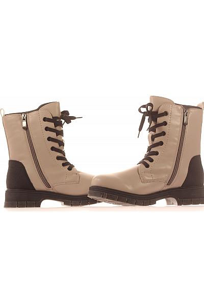 Dámské Workery Béžové MARCO TOZZI Vel. 39