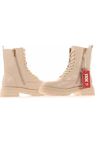 Xti Dámské Boty Béžové Outlet Vel. 41