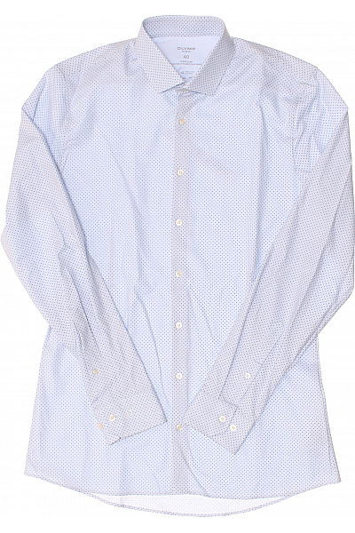 OLYMP Pánská Košile Modrá Vel. 40