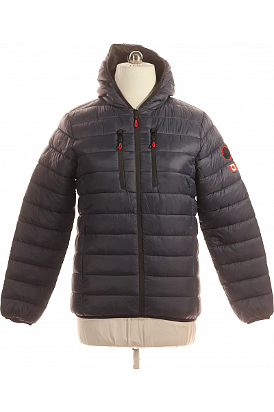 Prošívaná Pánská Bunda Modrá Vel.  L