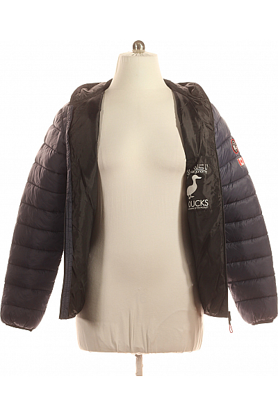 Prošívaná Pánská Bunda Modrá Vel.  L