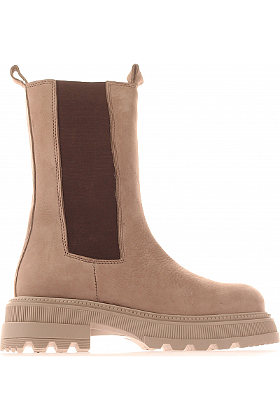 Inuovo Dámské Boty Kožené Hnědé Vel.  38