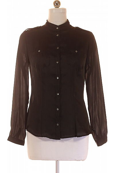 BENETTON Dámská Košile Černá BENETTON Dámská Košile Černá