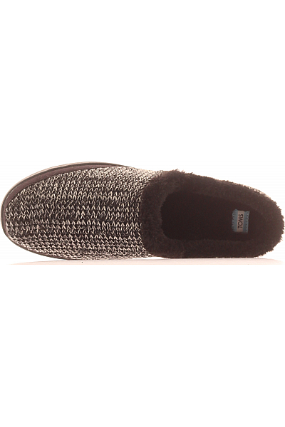 TOMS Pánské Domácí Boty Černobílé Outlet