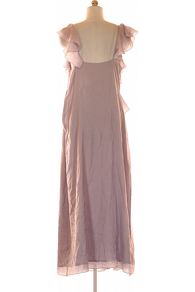 Jake*s Večerní  Šaty Šedé Second hand Vel. 40