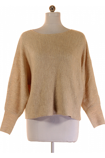 Dámský Pulovr Béžový ONLY Vel. M Dámský Pulovr Béžový ONLY Vel. M