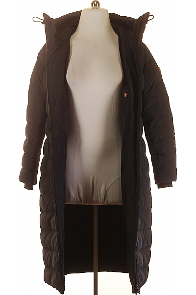 Wellensteyn Dámská Zimní Dlouhá Bunda Černá Second hand Vel. XL