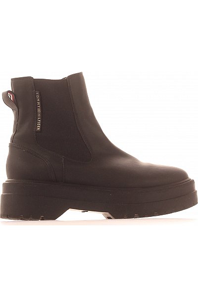 Dámské Kotníkové Boty Černé TOMMY HILFIGER Vel. 39