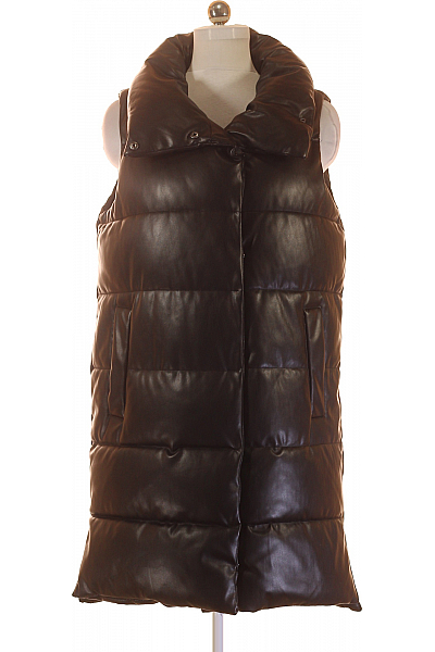 Teplá Dámská Vesta Černá Takko Vel. 40