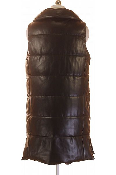 Teplá Dámská Vesta Černá Takko Vel. 40