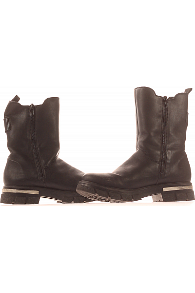 Dámské Kotníkové Boty Černé RIEKER Vel. 39