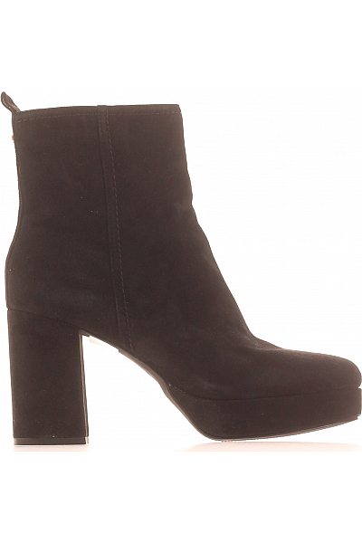 DUNE Dámské Boty Kožené Černé Vel. 39