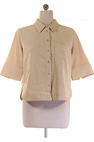 Vzorovaná Dámská Košile Béžová Vel. 38 Vzorovaná Dámská Košile Béžová Vel. 38