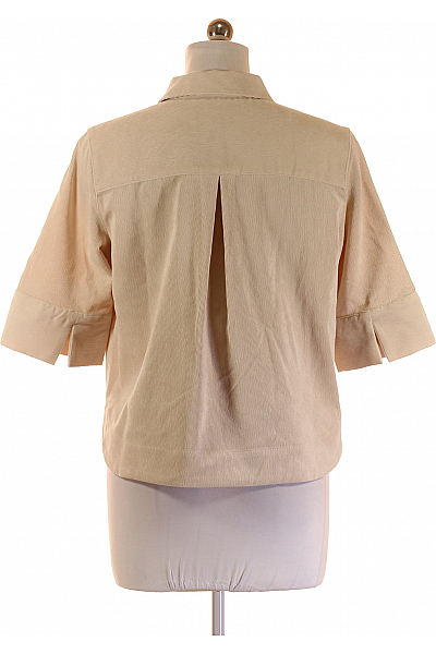 Vzorovaná Dámská Košile Béžová Vel. 38