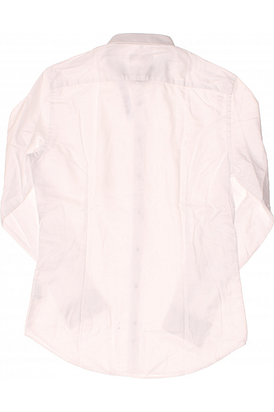 Pánská Košile Jednobarevná Bílá Jake*s Vel. 39/40