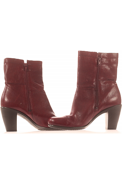 Dámské Kotníkové Boty Vínová Ecco Vel. 40