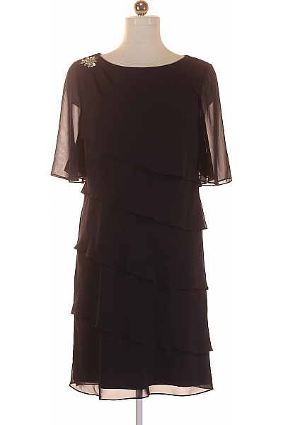 Christian Berg Společenské  Šaty Modré Vel. 40 Christian Berg Společenské  Šaty Modré Vel. 40