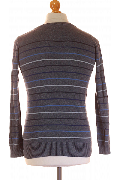 Pánský Svetr Se Vzorem Šedý TIMEOUT BRAND Vel. S