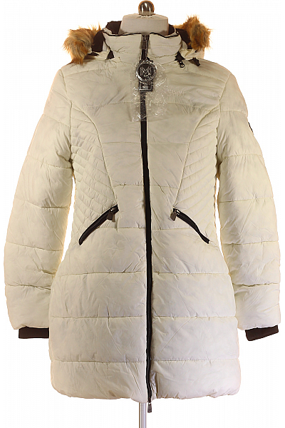 Dámská Bunda Bílá Vel.  XXL Dámská Bunda Bílá Vel.  XXL